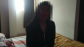 Intense Preview of Petite Latina Catalina in Amateur Casting Close-Up