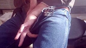 White Guy Shows Off His Monster Cock on Webcam