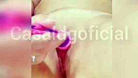 Gabi Carlos showing off her squirting skills