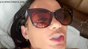 latina brunette big ass creampie in hotel