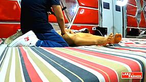 Perla Rica Gets Full Body Massage and Finger Play