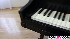 eden sinclair gets very horny with blowjob, ass, and pussy action in pov riding