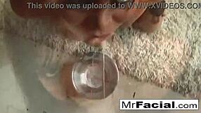 Charley chase receives huge facial cumshot. Sucking leads to hardcore climax.