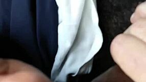 LISA GUS SUCKS INTERRACIAL COCK IN BLOWJOB