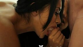 Two Brunettes Fucked In Threesome