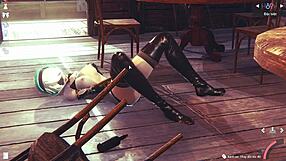 3D Simulation Girl In Provocative Asian Jav Anime Hentai Scene