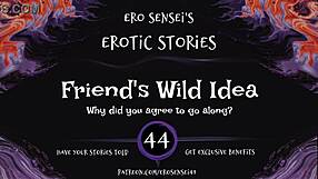 Friends share a wild idea for erotic audio designed for women