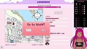 vtuber lewdneko moans during anal assfucking in femboy burgers game