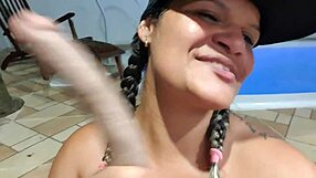 latina ass squirts in reality video