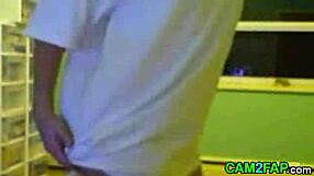 webcam girl bathing in shower for amateur video