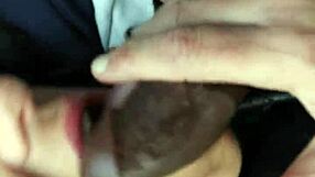 LISA GUS SUCKS INTERRACIAL COCK IN BLOWJOB