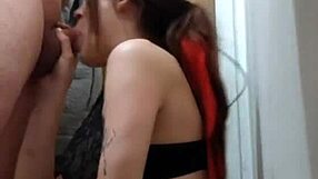 She says, 'Watch me take this deepthroat like a throat goat.'