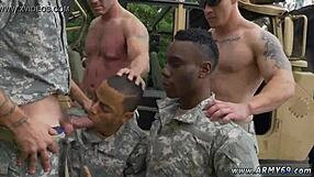 Young Asian Gay Soldiers Fuck Army69 Style