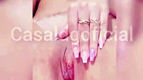 Gabi Carlos showing off her squirting skills