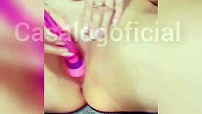 Gabi Carlos showing off her squirting skills
