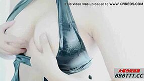 that latina handles a monster cock in colorful bondage