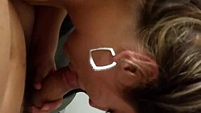 Petite French Girl's Hotel Blowjob