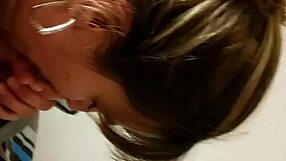 Petite French Girl's Hotel Blowjob