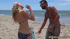 Gorgeous Model Fucked Before Deepthroating Outdoors