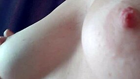 Horny Mommy Teasing Her Big Ass and Nipples for Play