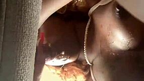 sloppy toppy ebony blowjob from my pov view