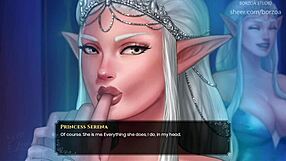 Princess Serena summoned her copy to please all my needs