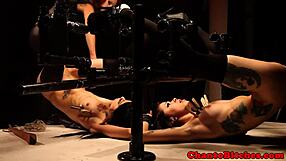 mistress dominates submissives with intense passion