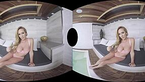 Watch brett rossi's vr orgasm