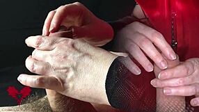 pov edging handjob leads to ruined orgasm in close-up amateurs