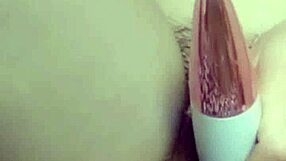 Asian babe's wet pussy fingered solo