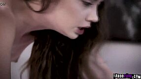 exotic chick elena gets banged in group hardcore