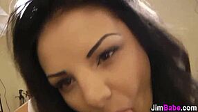 She exclaims, Euro teen 18+ gives amazing POV head!