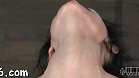 Serf endures harsh caning with intense submission.