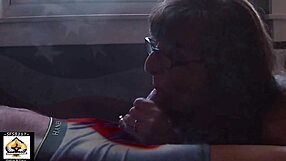 All American Granny Blowjob