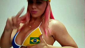 débora fantine dances in a special olympics funk performance