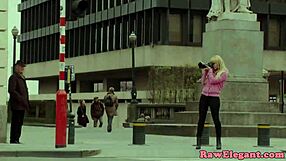 Watch the Euro babe get assfucked by big black cock