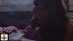 All American Granny Blowjob