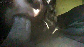 Nasty Outdoor Deepthroat on Big Black Cock