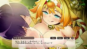 Monster Girl Gives Titty Fuck In Anime