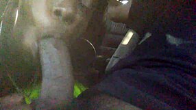 Nasty Outdoor Deepthroat on Big Black Cock