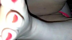 Amber crider's sexy feet tease a big cock