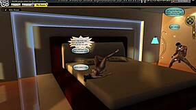 cheating husband gets caught in 3d!