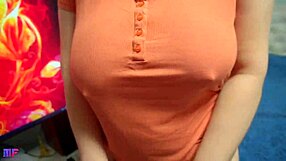 Cute Girl With Natural Big Tits Gives Blowjob And Fucks In Missionary Position Facial!