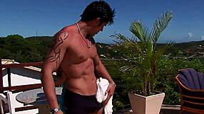 Brazilian Lovers Engage in Deep Anal Sex