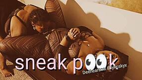 intense lesbian action with ebony bbw pornstar deeheartxxx and her fat pussy