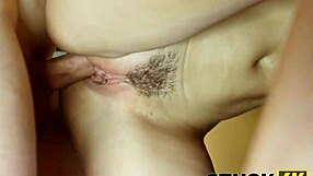 Stuck4k Charmer's Tight Spot Needed Russian Man's Hard Help