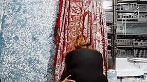 my stepsister showed up horny and ready to fuck