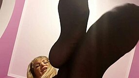 i turned him into my footstool, lowered beneath the floor for total control