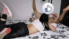 no more solo masturbation, now with my couple for ass licking fun 😏