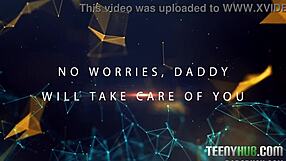 They grow up so fast, aria banks and pierce paris in hardcore action.
